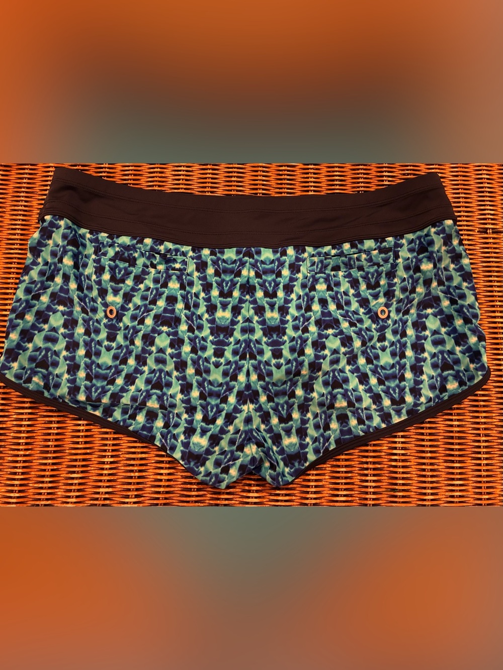 ⭐️3/$15⭐️Athleta blue design swim shorts - Picture 2 of 4